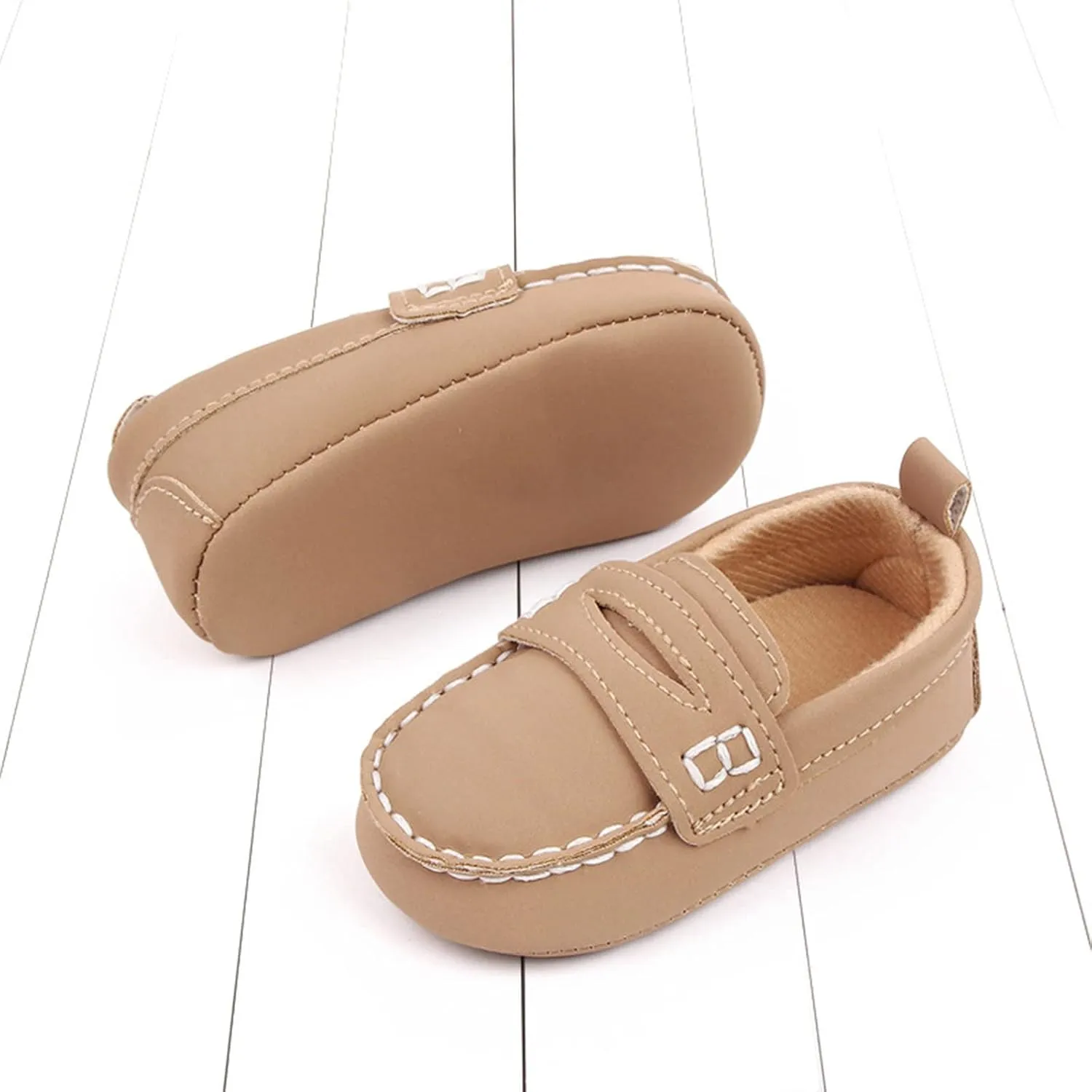 Spring and Summer Children Baby Toddler Shoes Boys and Girls Flat Sole Light Solid Color Slip On Comfortable Casual Shoes Baby Boy 18 Month