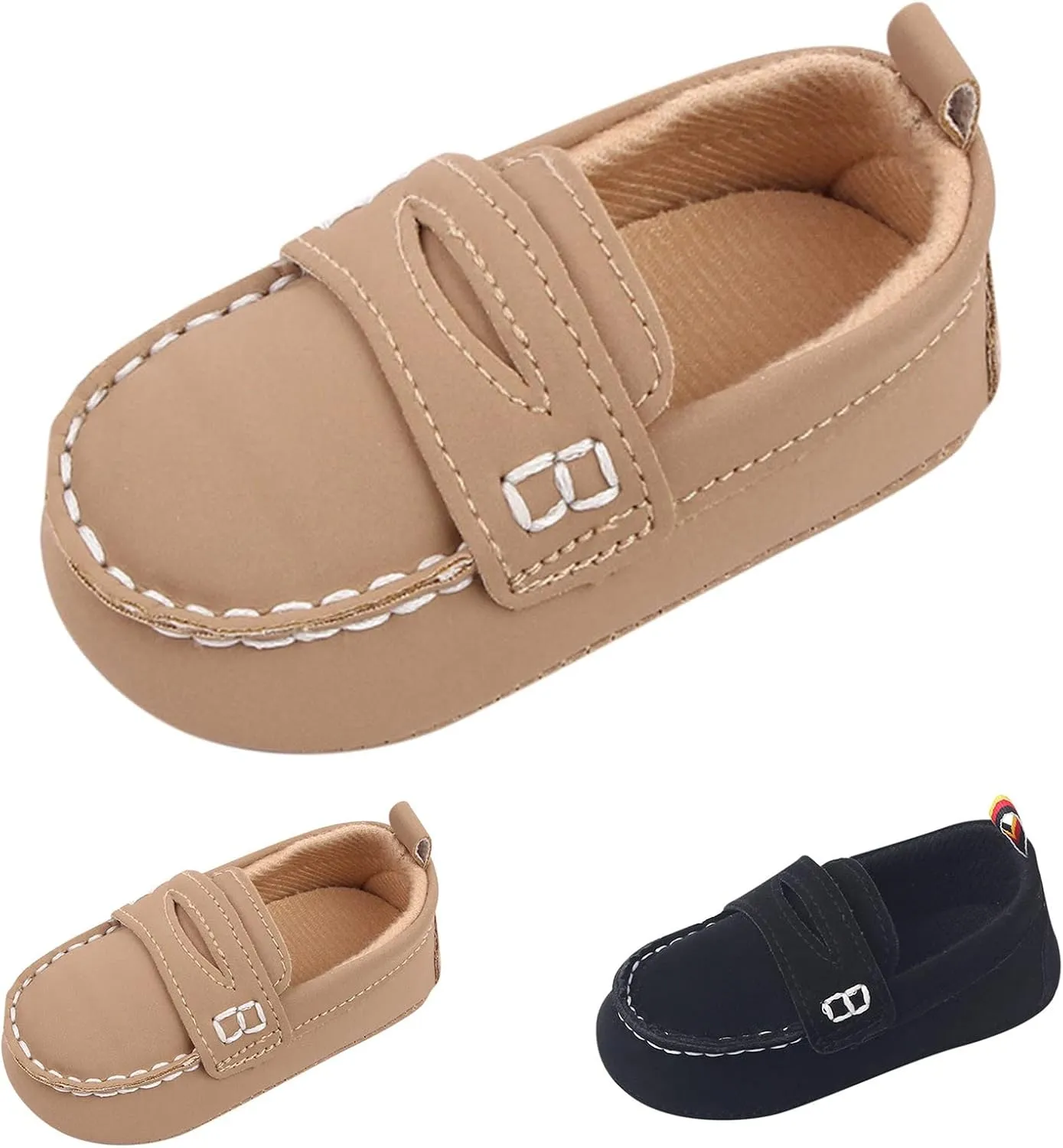 Spring and Summer Children Baby Toddler Shoes Boys and Girls Flat Sole Light Solid Color Slip On Comfortable Casual Shoes Baby Boy 18 Month