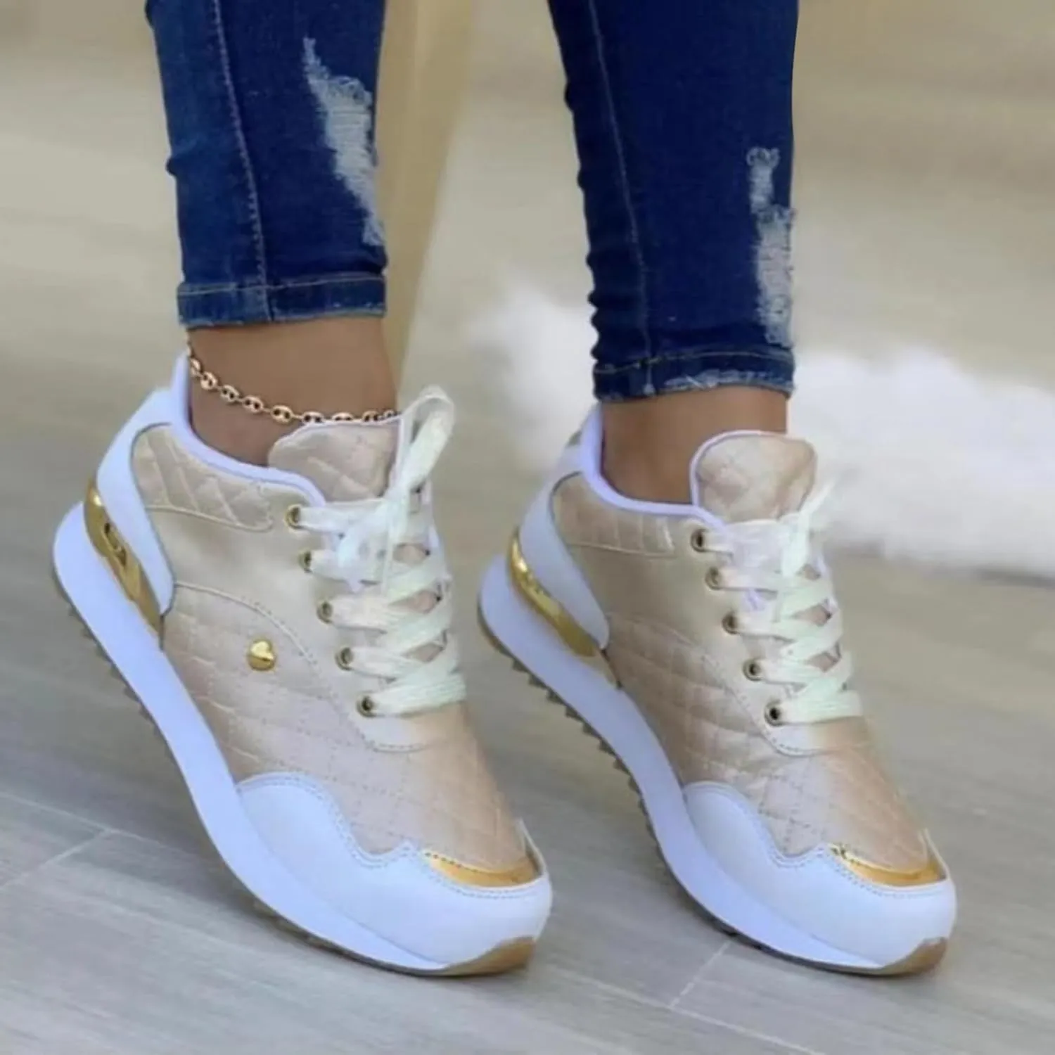 Tennis Shoes Womens Walking Sneakers for Women Black Loafers Women Closed Toe Indoor and Outdoor Christmas Tennis Shoes Comfortable Dressy Slip on