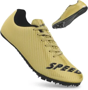 THESTRON Unisex Track Spikes Running Sprint Shoes Track & Field Shoes for Men Women Kids Cool Racing Running Sneakers