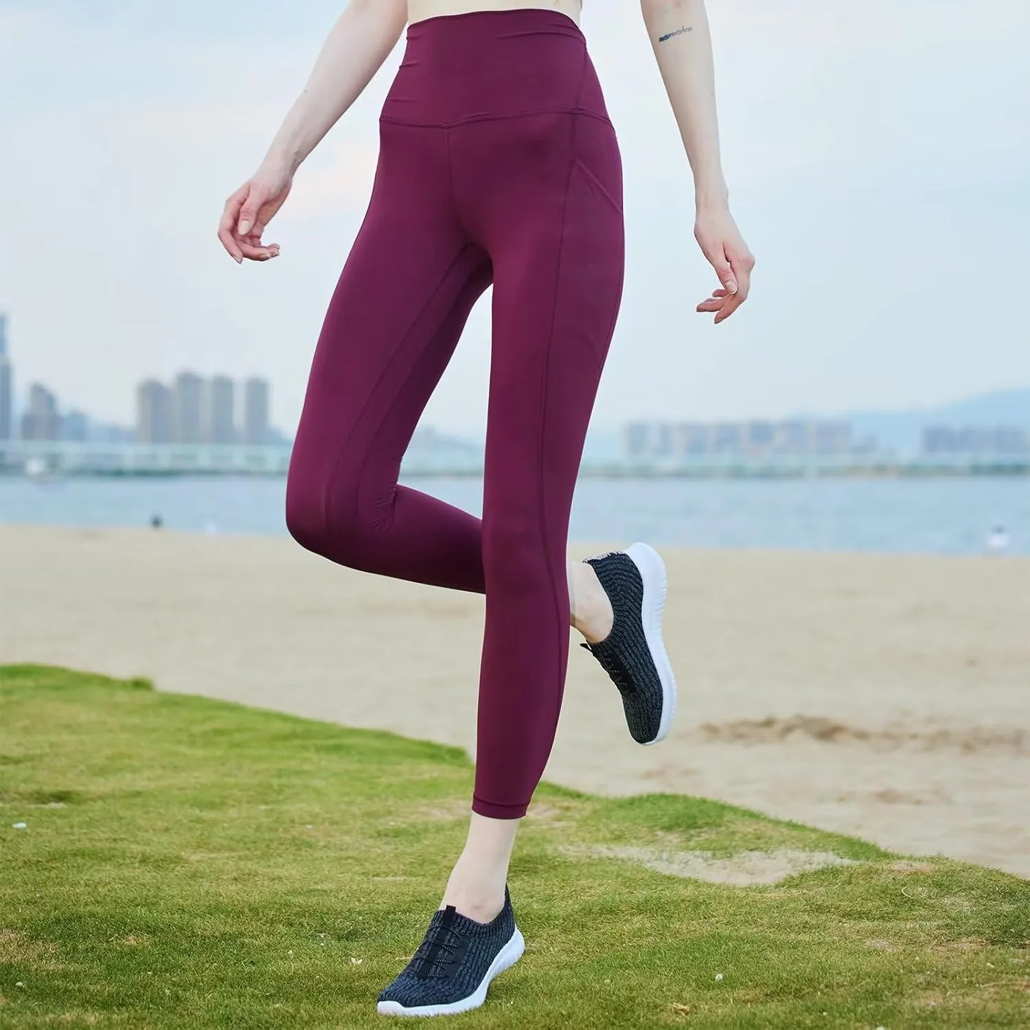 TIOSEBON Women's Slip On Walking Shoes Lightweight Casual Running Sneakers