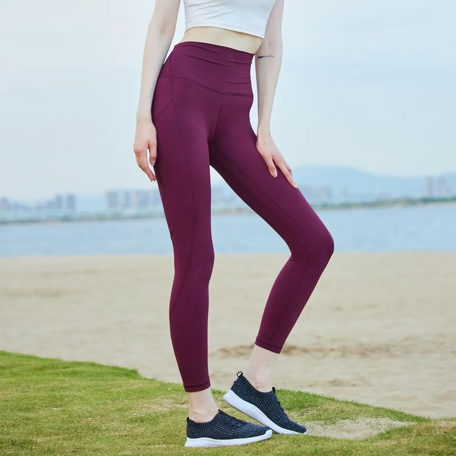 TIOSEBON Women's Slip On Walking Shoes Lightweight Casual Running Sneakers