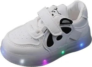 Toddler Boys Girls Light Up Shoes Little-Kids Flashing Soft Bottom Breathable Sport Shoes Children Luminous Trainer