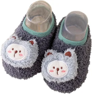 Toddler Wedding Shoes Toddler Shoes Boys Girls Baby Shoes Soft Sole Slip On Shoes Animal Decorate Toddler Shoes (Navy, 12-18 Months)