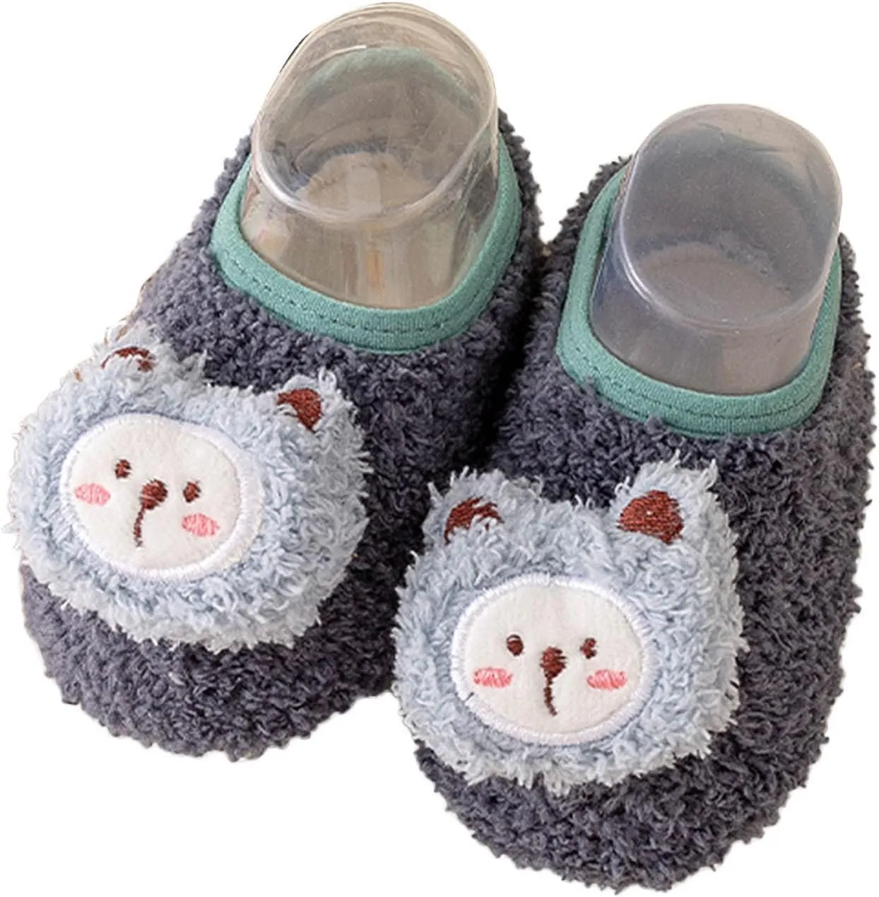 Toddler Wedding Shoes Toddler Shoes Boys Girls Baby Shoes Soft Sole Slip On Shoes Animal Decorate Toddler Shoes (Navy, 12-18 Months)