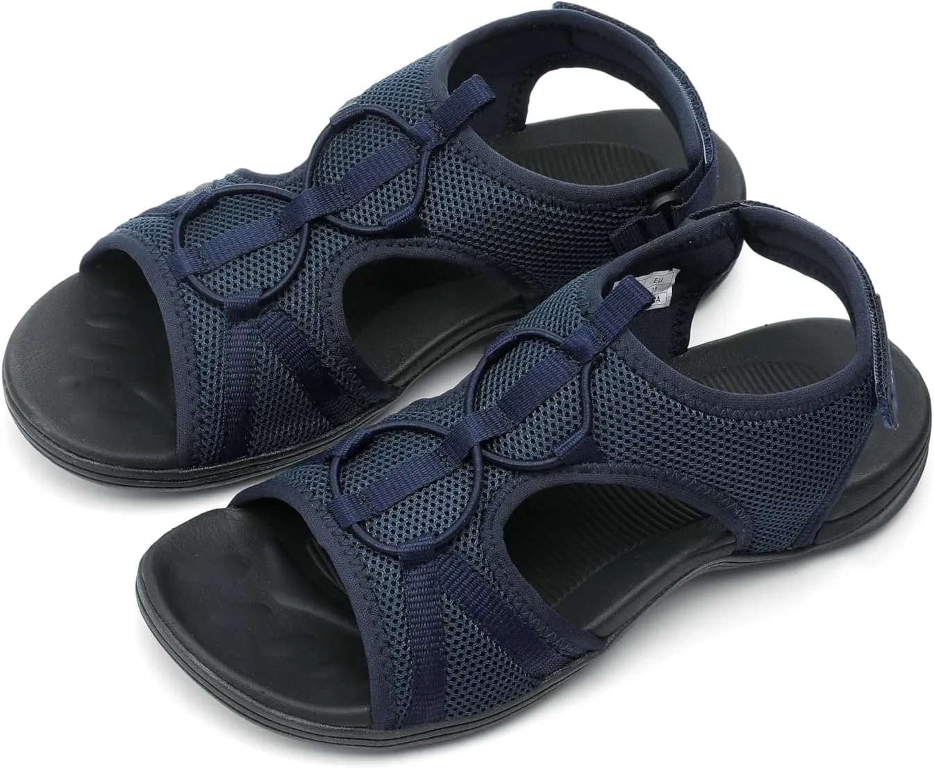 UBFEN Womens Hiking Sandals Comfortable Walking Sandals Summer Sport Breathable Arch Support