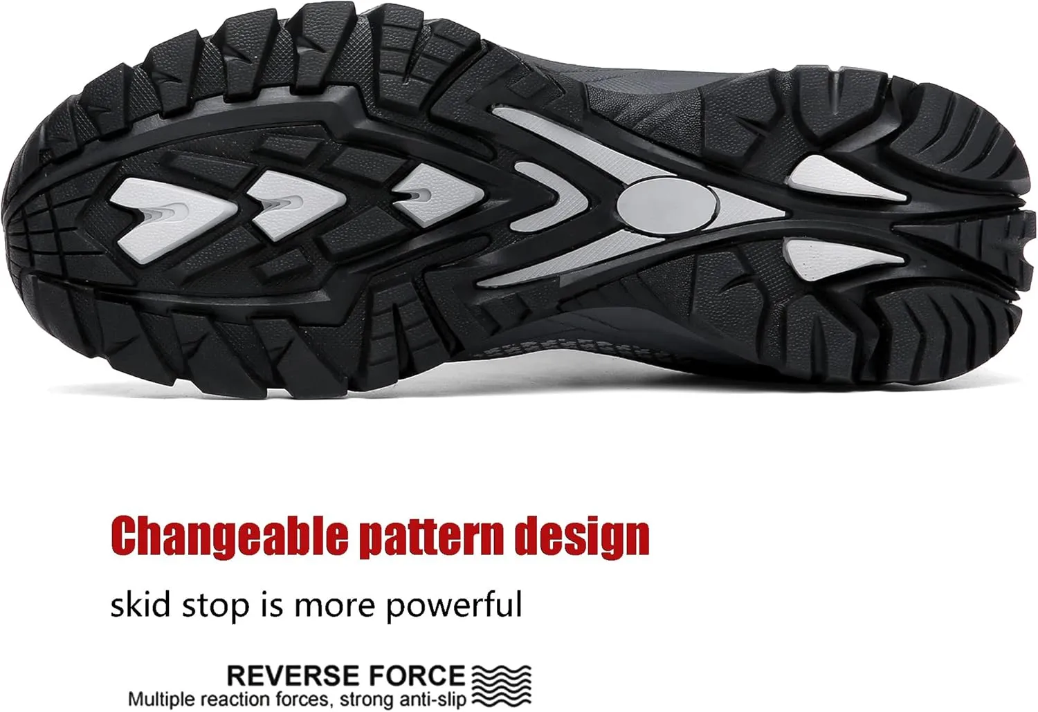 ulogu Waterproof Hiking Shoes for Men Women丨 Comfy Lightweight Non-Slip All Day Walking Work Sneakers 6-Month Warranty