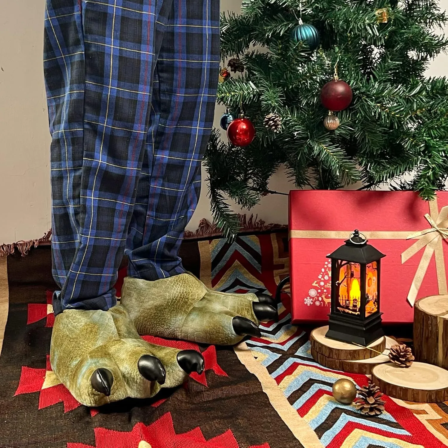 ULTRAIDEAS Animal Paw Slippers for Women and Men, Funny Claw Slippers for Adult and Kids, Unisex Cute Costume House Shoes