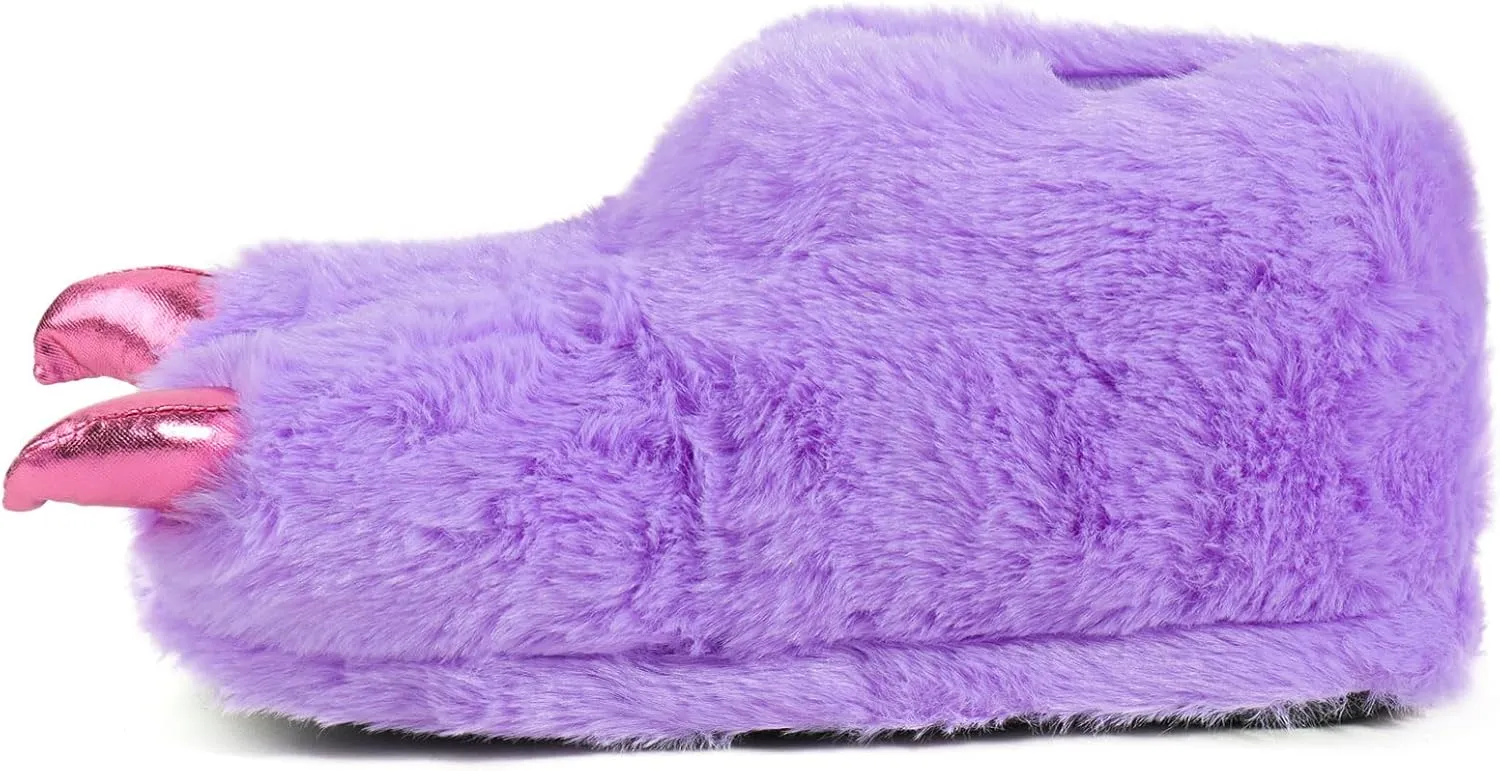 ULTRAIDEAS Animal Paw Slippers for Women and Men, Funny Claw Slippers for Adult and Kids, Unisex Cute Costume House Shoes