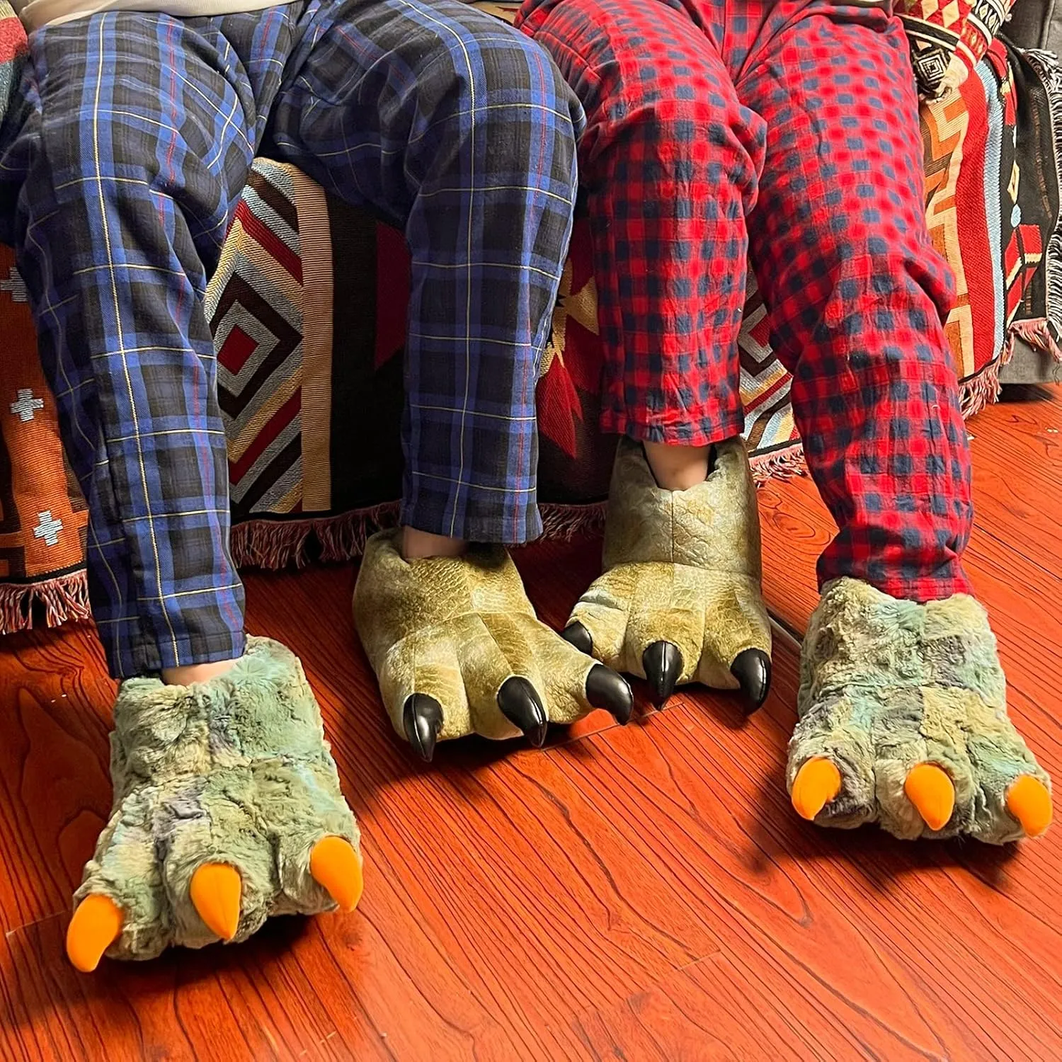 ULTRAIDEAS Animal Paw Slippers for Women and Men, Funny Claw Slippers for Adult and Kids, Unisex Cute Costume House Shoes