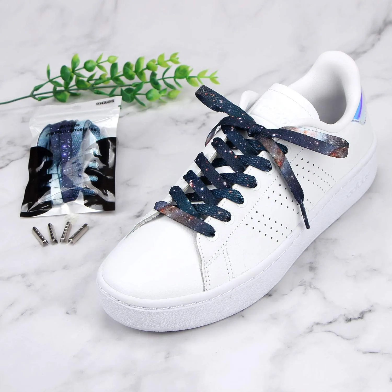 Vibrant Shoelaces for Fun, Cool Design with Metal Aglets 1 Pair