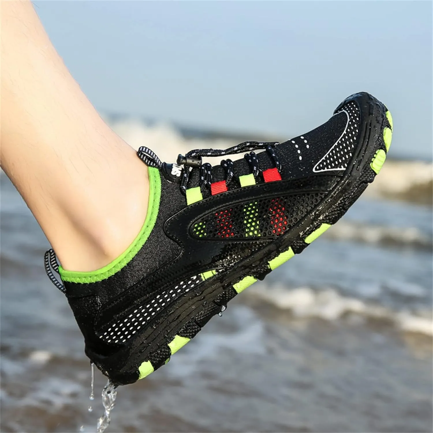 Water Shoes Men Size 10 Wide Lightweight Quick Drying Barefoot Water Shoes Cute Water Shoes for Women Aqua Sports Outdoor Shoes for Beach Swim River Pool Lake Hiking Surfing