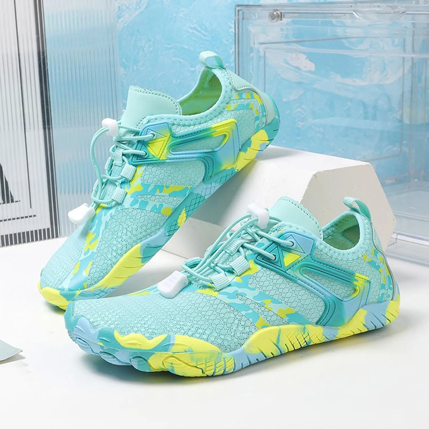 Water Shoes Mens Womens Barefoot Quick Dry Aqua Swim Beach Pool Surf Hiking Kayaking Diving Yoga Outdoor Sports Breathable