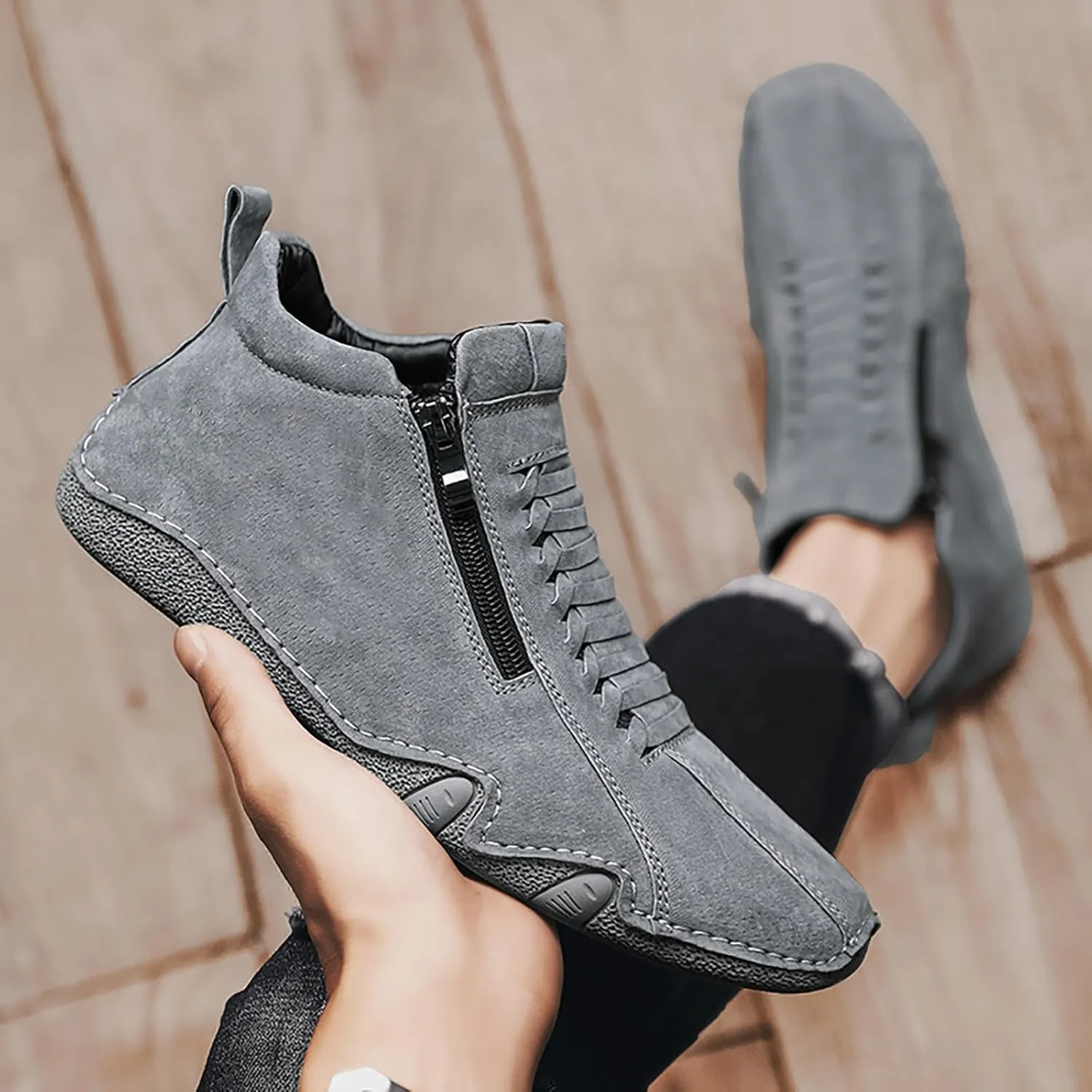 White Sneakers Men White Shoes for Men Men's Casual Slip-on Loafers Wide Toe Box Trendy Casual Men's Loafers & Slip-Ons Black Sneakers for Women