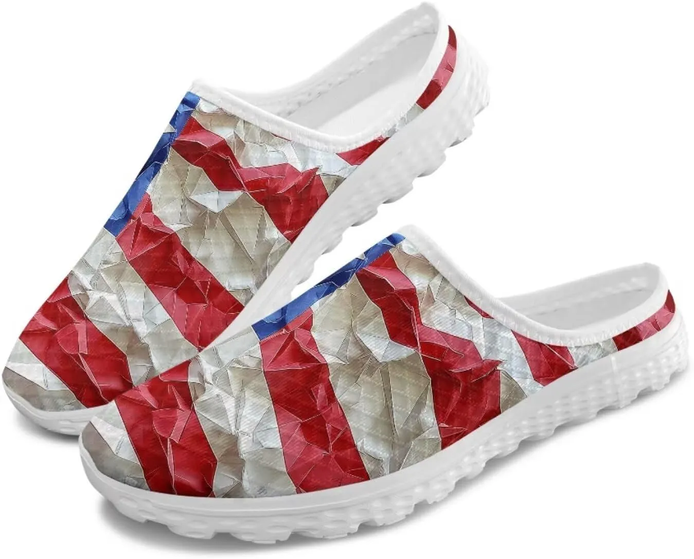 Women Half Sport Mesh Shoes - Lightweight Walking Sneakers with Soft Sole & Comfortable Insole for Daily Use