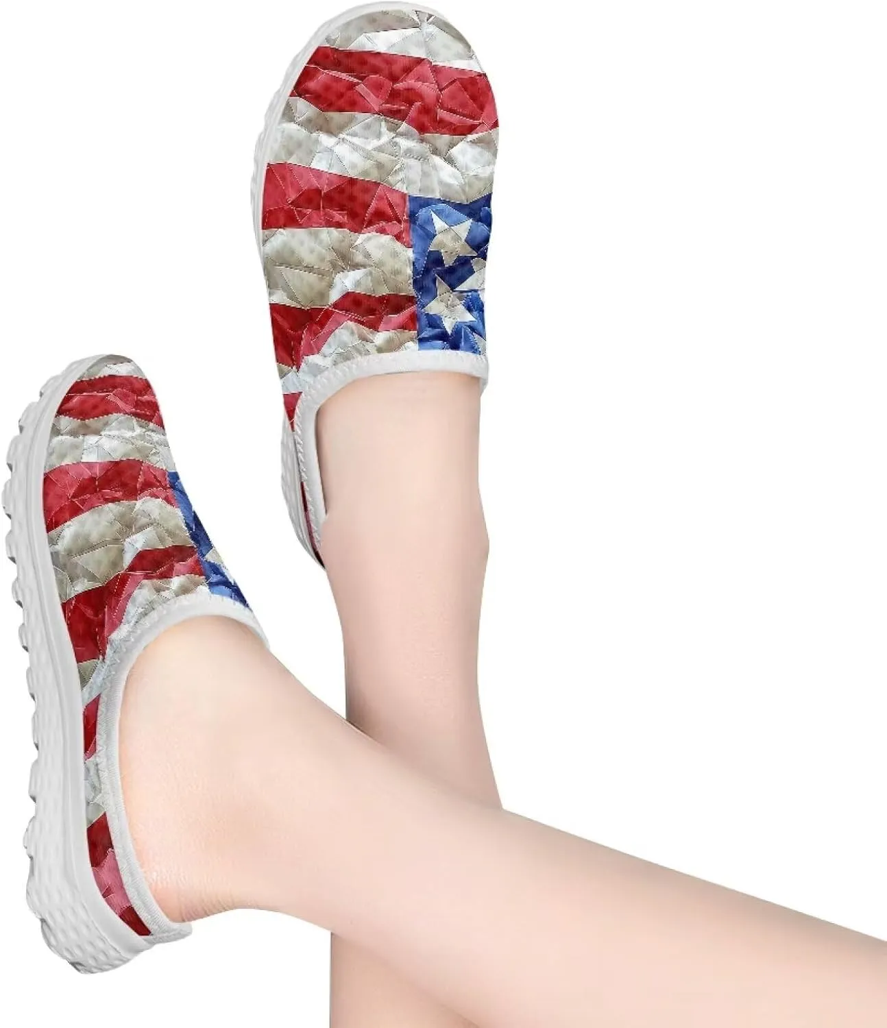 Women Half Sport Mesh Shoes - Lightweight Walking Sneakers with Soft Sole & Comfortable Insole for Daily Use