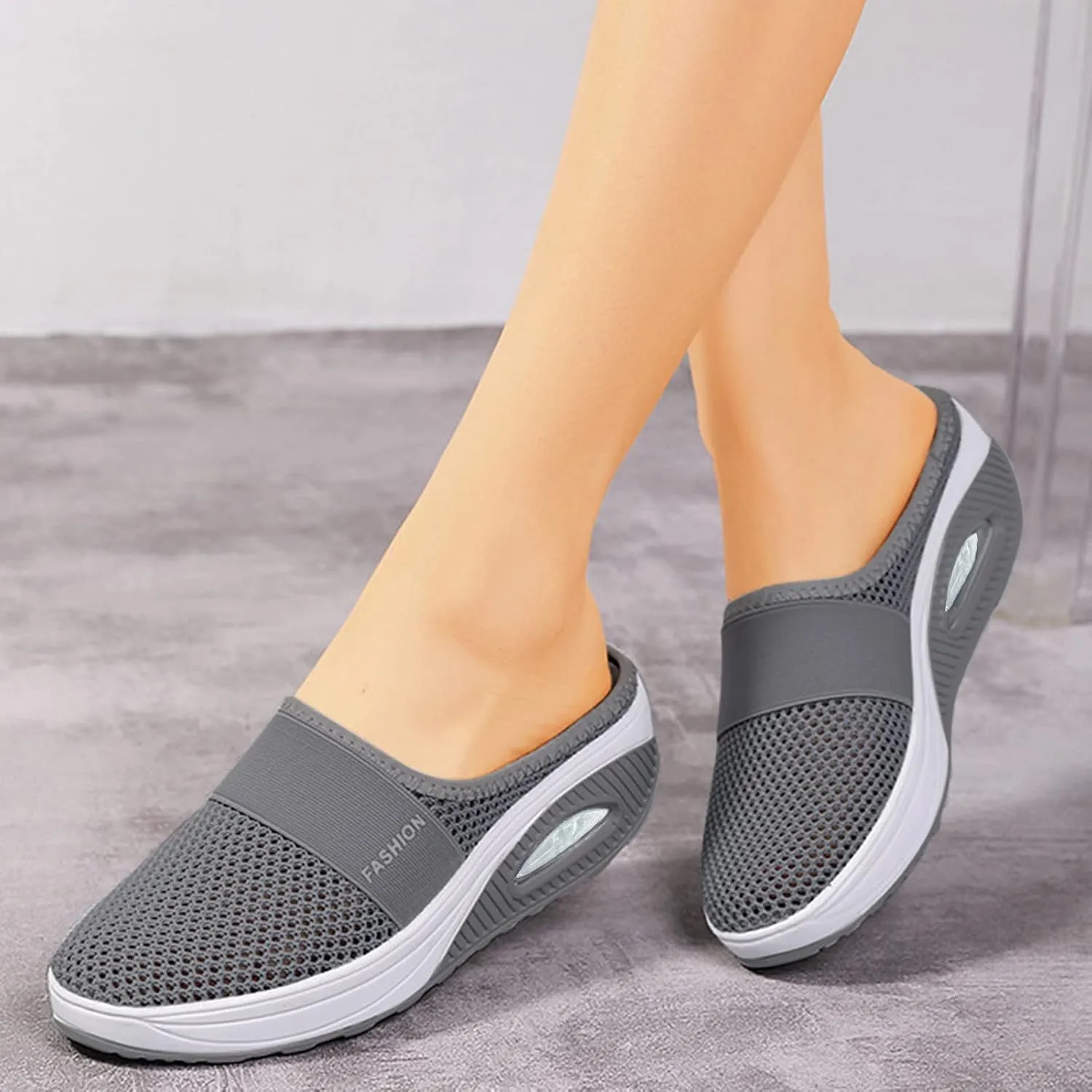 Women Shoes Casual Women Loafers Comfortable Round Toe Flats ComfortableClosed Back Lightweight Breathable Christmas Shoes for Woman Flat Shoe