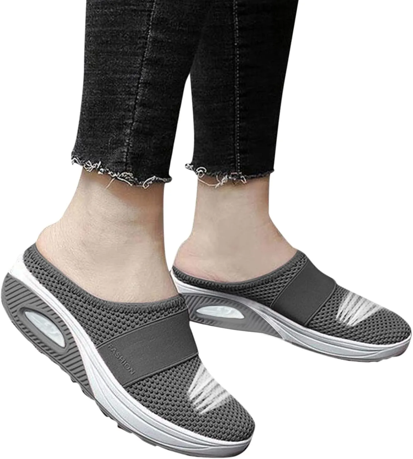 Women Shoes Casual Women Loafers Comfortable Round Toe Flats ComfortableClosed Back Lightweight Breathable Christmas Shoes for Woman Flat Shoe
