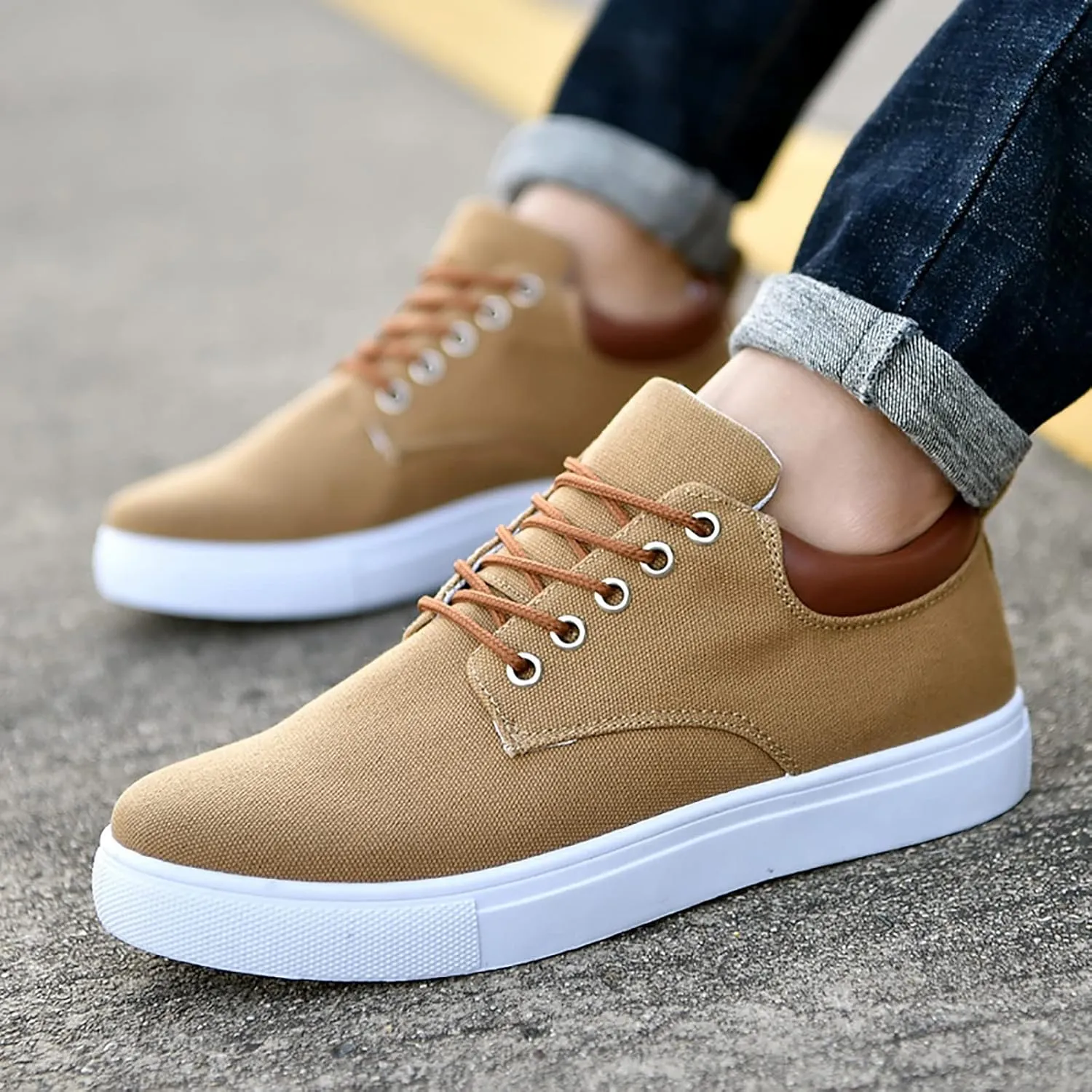 Women Walking Shoes Woven Orthopedic Soft Arch Support Lightweight Sneakers Breathable Slip On Mesh Flat Shoes