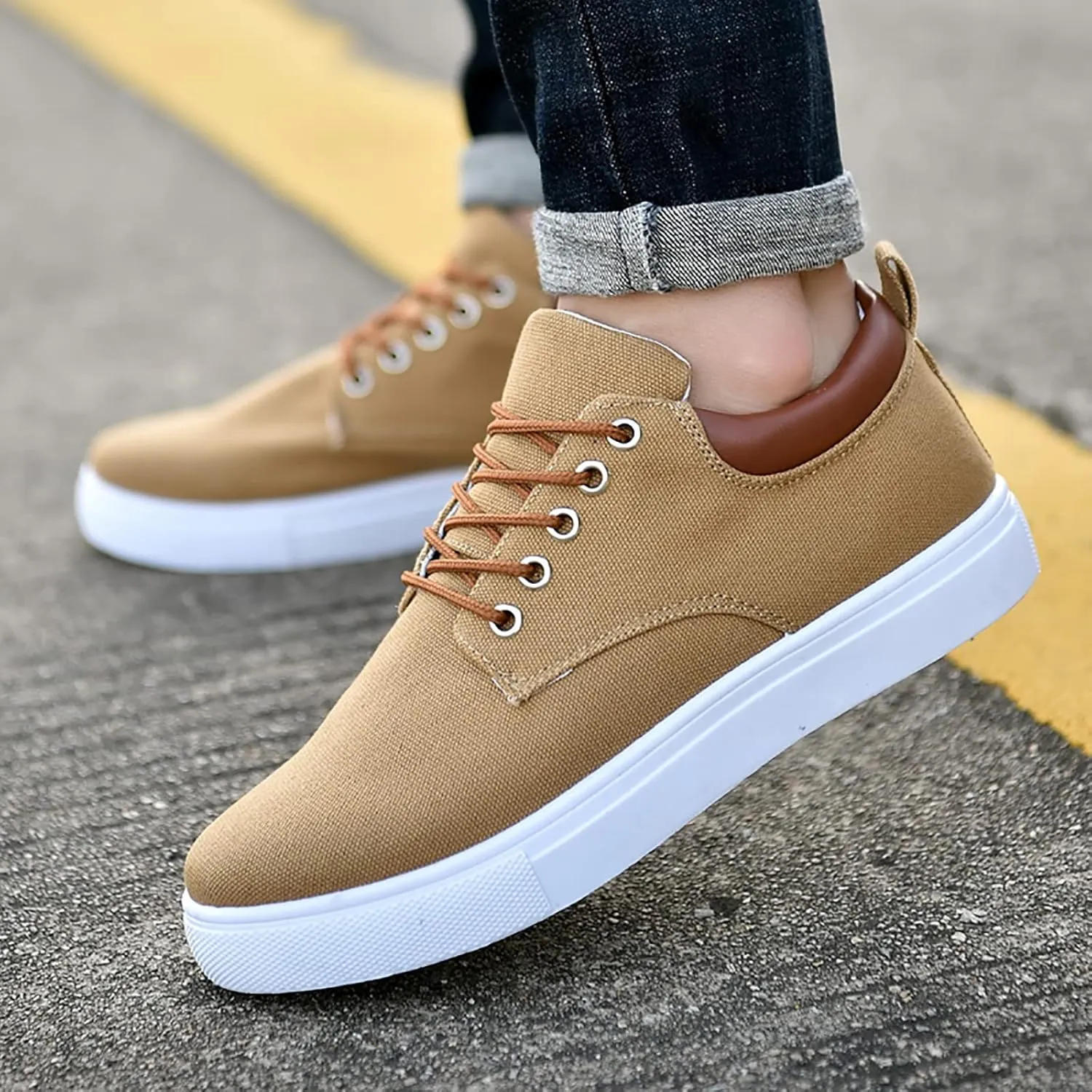 Women Walking Shoes Woven Orthopedic Soft Arch Support Lightweight Sneakers Breathable Slip On Mesh Flat Shoes