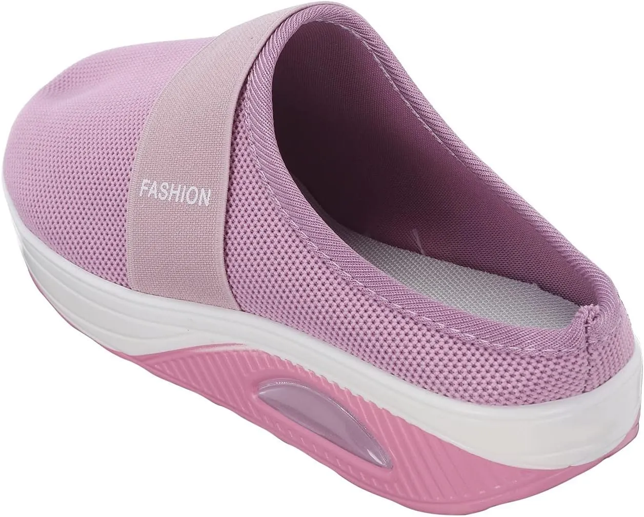 Women's Backless Slip on Mesh Sneakers Shoes Womens Running Shoes Comfortable Men Casual Dress Shoes Platform Sneakers Waterproof Tennis Shoe Cross Trainer Shoe