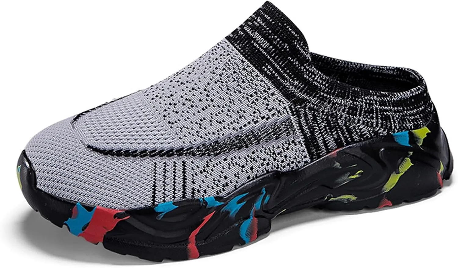 Women's Backless Walking Sneakers Summer Slip-on Running Shoes for Women Casual Ladies Casual Shoes Black Sneakers Tennis Shoe Cross Trainer Shoe