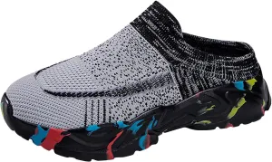 Women's Backless Walking Sneakers Summer Slip-on Running Shoes for Women Casual Ladies Casual Shoes Black Sneakers Tennis Shoe Cross Trainer Shoe