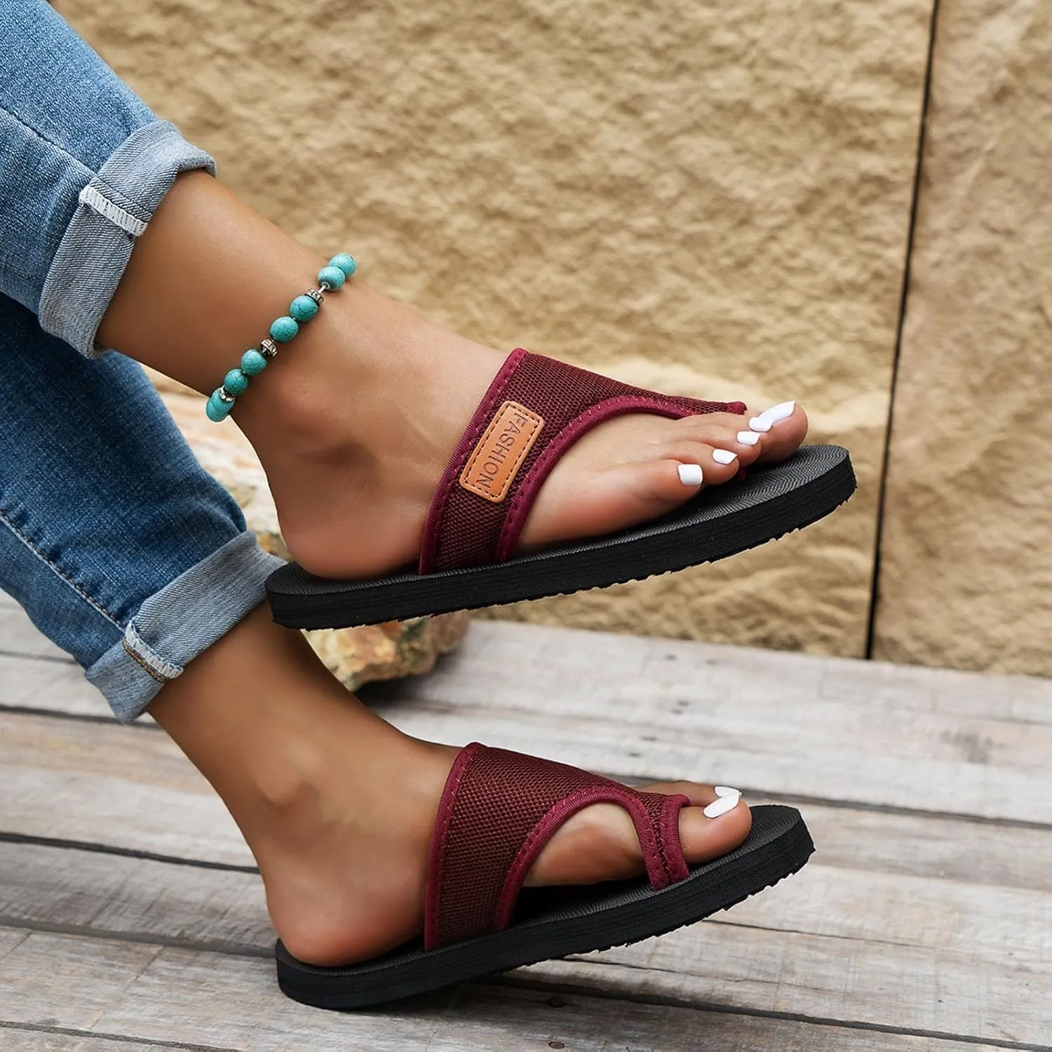 Womens Breathable Mesh Slide Sandals 2025 Comfortable Slip On Orthopedic Sandals Summer Travel Slipper Beach Shoes