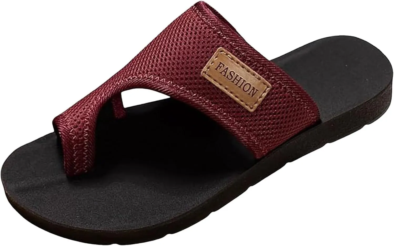 Womens Breathable Mesh Slide Sandals 2025 Comfortable Slip On Orthopedic Sandals Summer Travel Slipper Beach Shoes