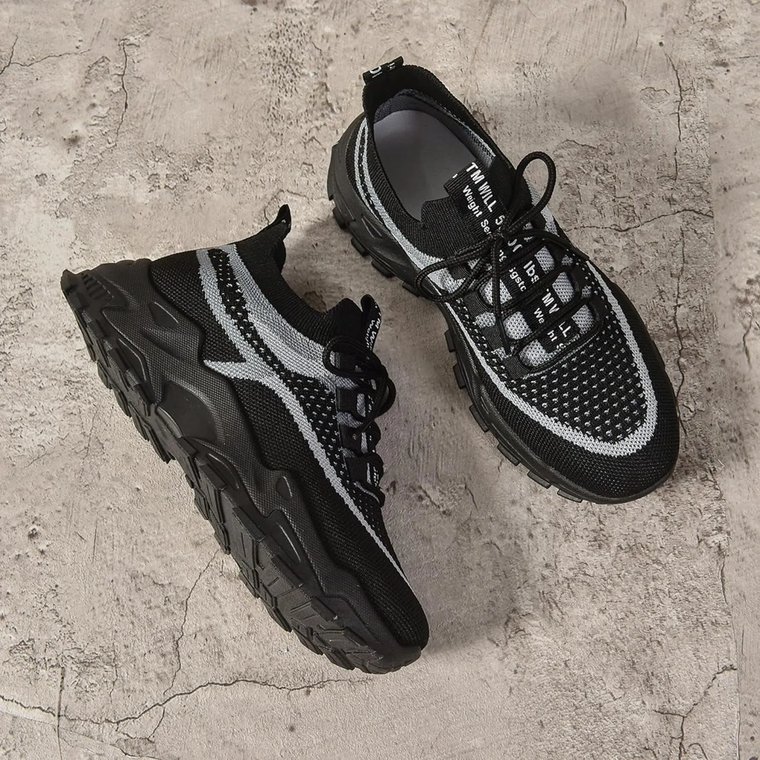 Women’s Casual Sneakers Slip-Resistant Lightweight Breathable Shoes for Walking, Gym, Travel | Flexible Sock Design with Abrasion-Resistant Sole