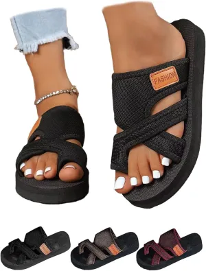Women's Comfortable Breathable Mesh Flip Flops,Flip Flops Arch Support Womens,Breathable Mesh Sandals for Women,Mesh Flip Flops for Women