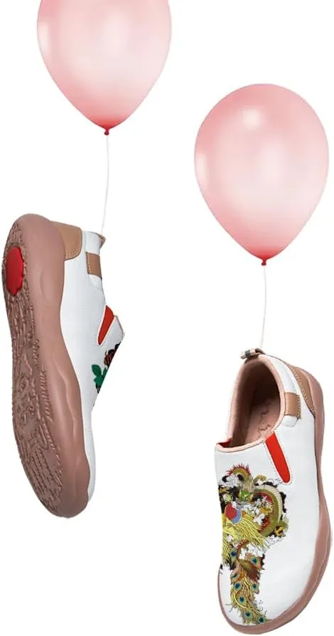 Women's Fashion Shoes Slip Ons Lightweight Walking Loafers Comfortable Art Painted Travel Sneaker