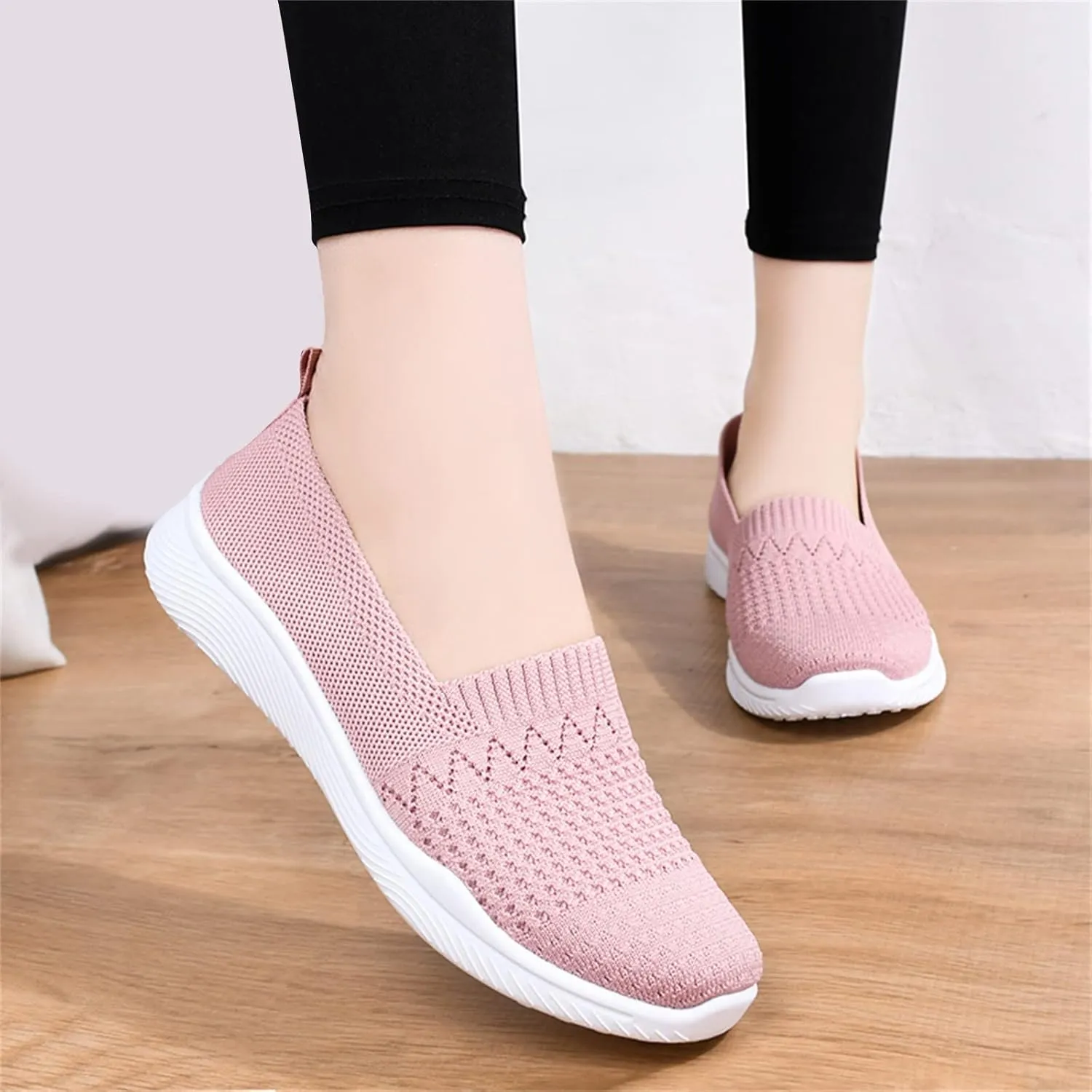 Womens Fashion Sneakers Fashion Walking Womens Sneakers Shoes for Women Trendy Breathable Fashion Sneakers