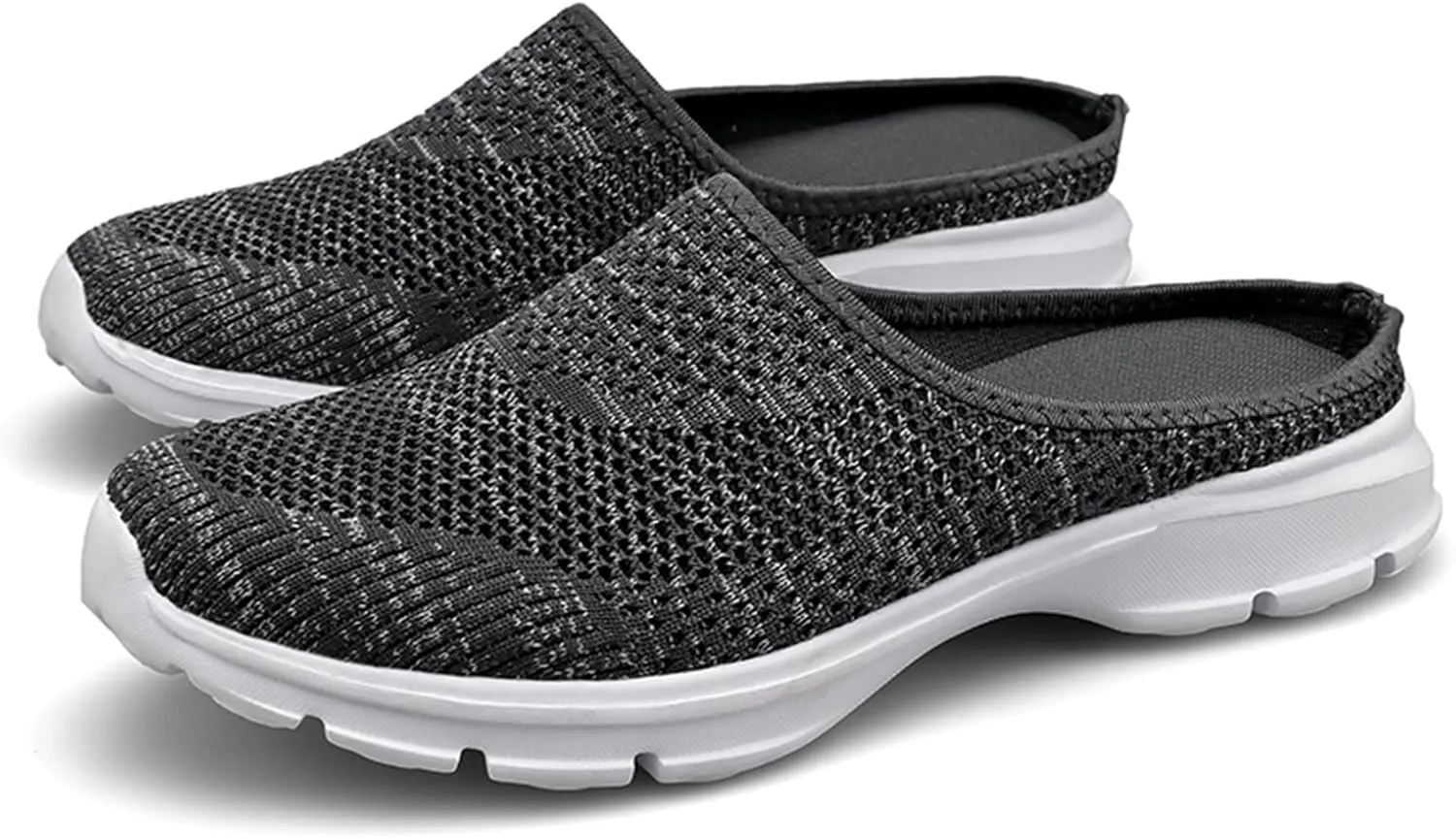 Women's Orthopedic Clogs Lightweight Platform Sandals Breathable Mesh Walking Mules Slip-On Slippers Sport Sandals