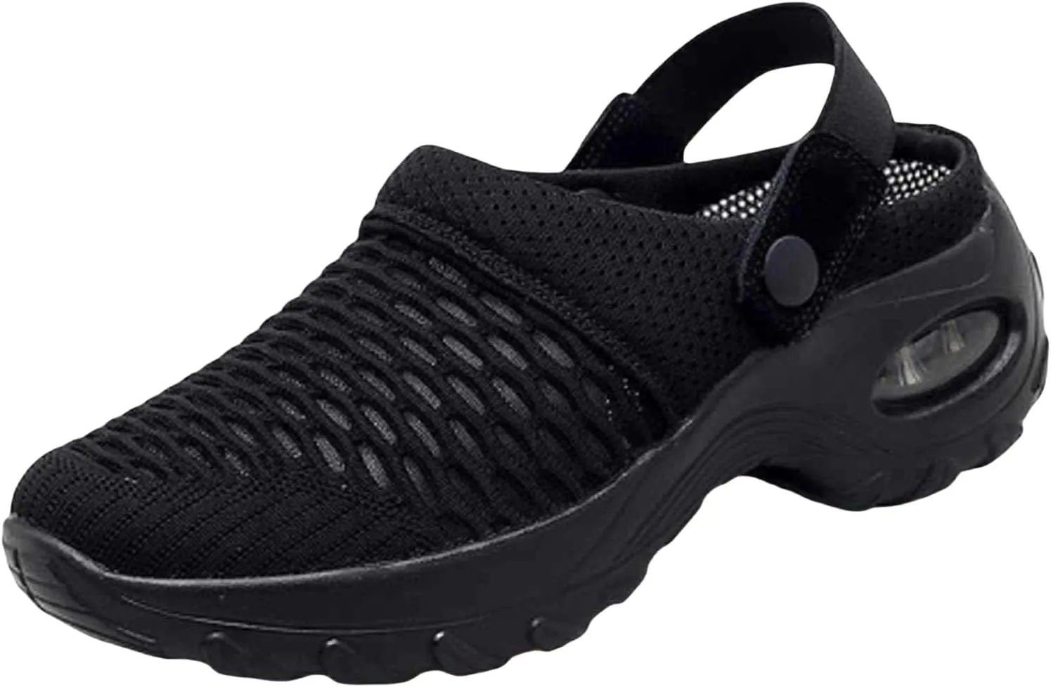 Womens Orthopedic Clogs with Air Cushion Breathable Slip-On Arch Support Sandals Lightweight Beach Walking Slippers