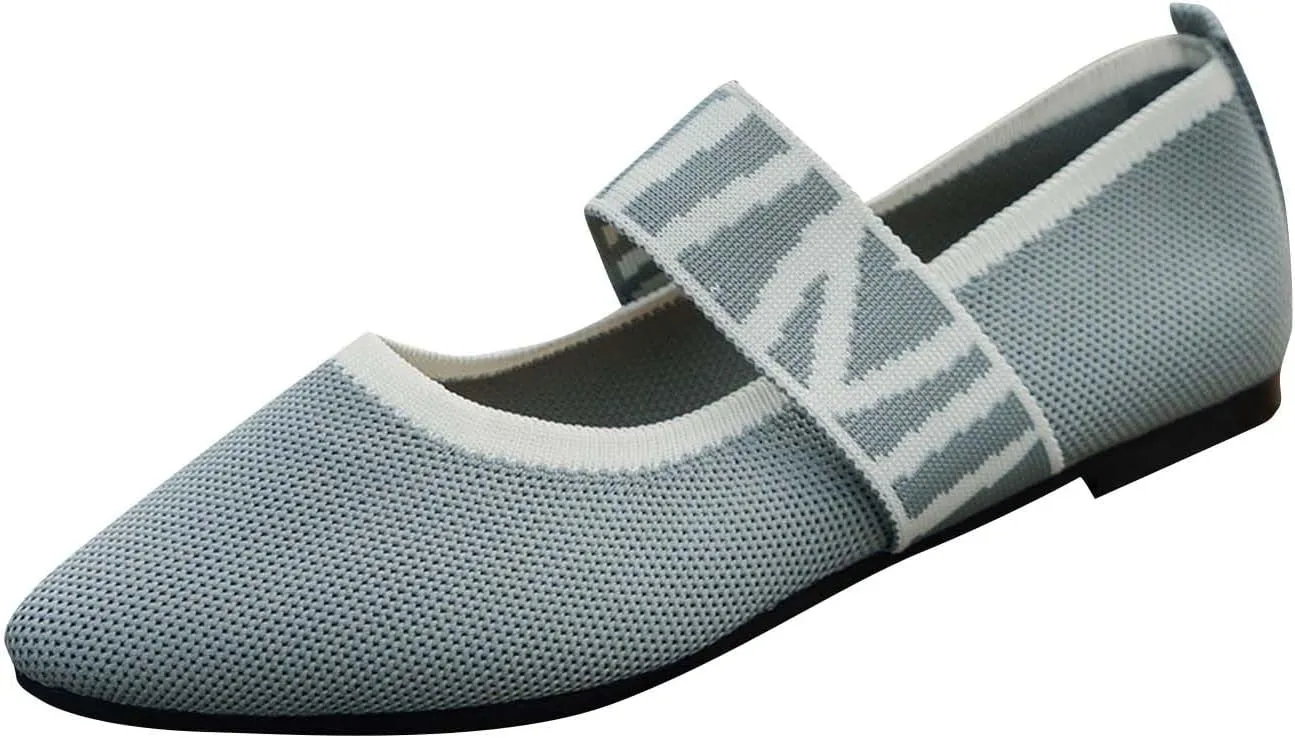 Women's Pointy Toe Loafers Summer Comfortable Dress Shoes 2025 Vintage Breathable Loafer Ballet Flats Softable Shoes