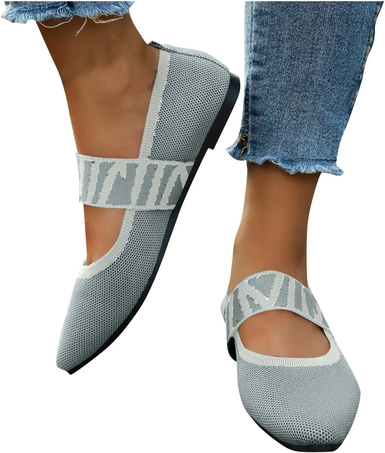 Women's Pointy Toe Loafers Summer Comfortable Dress Shoes 2025 Vintage Breathable Loafer Ballet Flats Softable Shoes