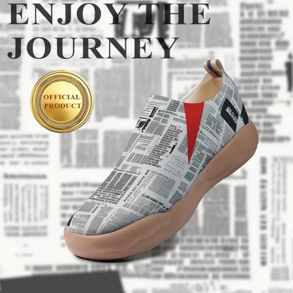 Women's Retro Art Shoes Slip-Ons Loafers Lightweight Comfortable Casual Travel Footwear