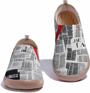 Women's Retro Art Shoes Slip-Ons Loafers Lightweight Comfortable Casual Travel Footwear
