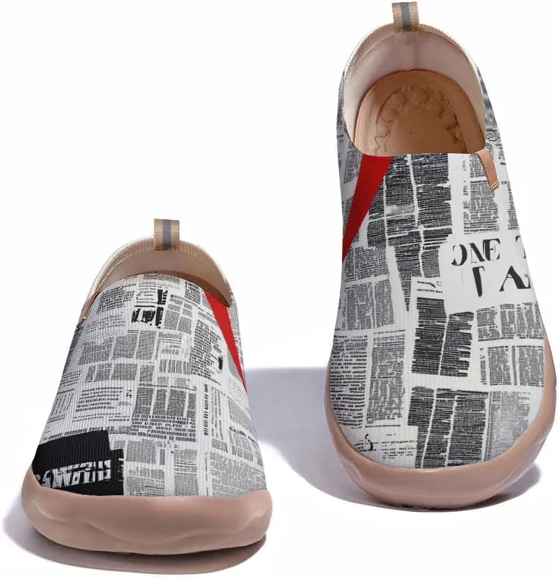 Women's Retro Art Shoes Slip-Ons Loafers Lightweight Comfortable Casual Travel Footwear