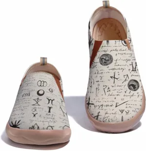 Women's Retro Art Shoes Slip-Ons Loafers Lightweight Comfortable Casual Travel Footwear