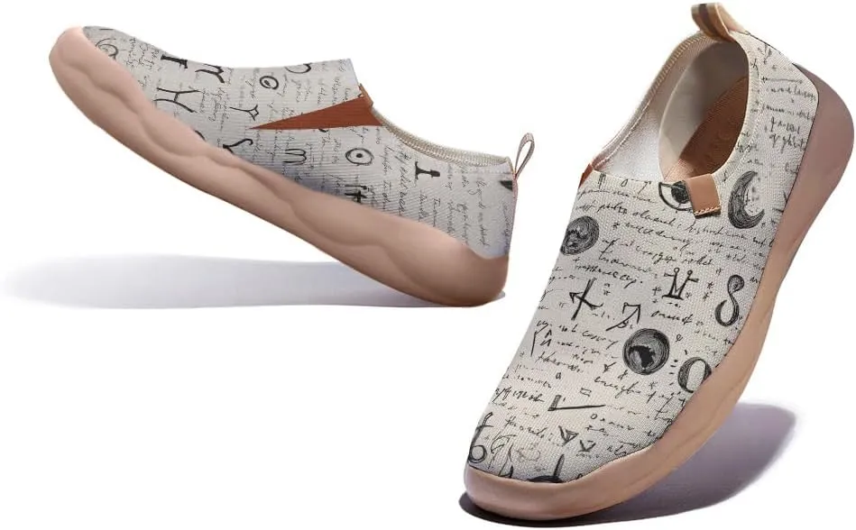 Women's Retro Art Shoes Slip-Ons Loafers Lightweight Comfortable Casual Travel Footwear