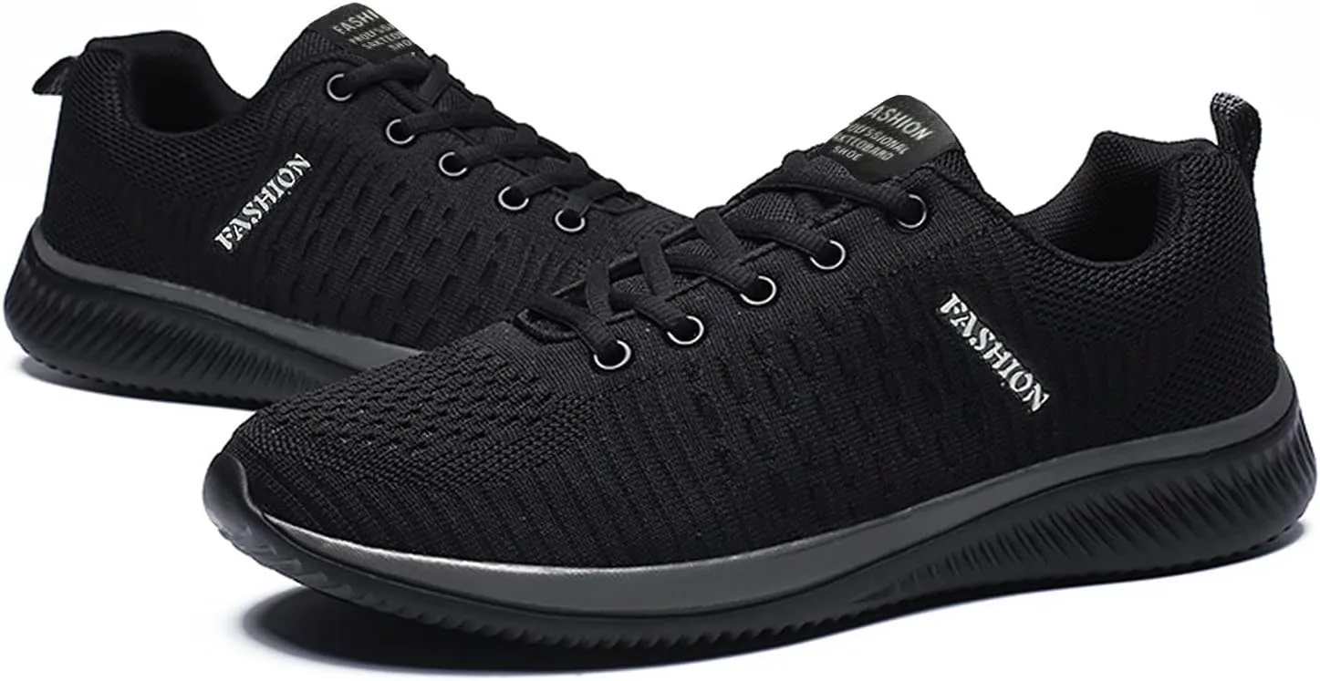 Womens Running Shoes Mesh Breathable Ladies Casual Shoes Fashion Sneakers Men's KnitFlex Breeze Mesh Sneakers Oxfords Lace Basketball Shoe Loafers Shoe