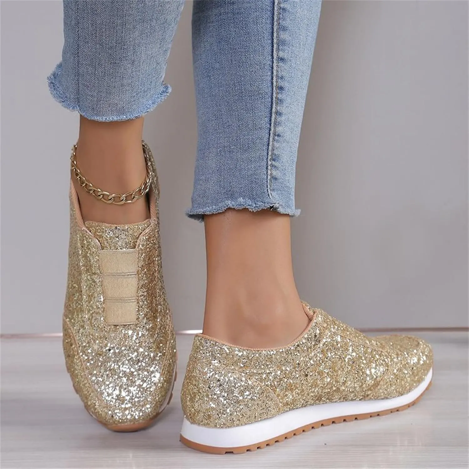 Women's Running Shoes Sneakers for Women Clearance Platform Loafers for Women Wide Men Dress Shoes Closed Back Lightweight Breathable Deals Cheap