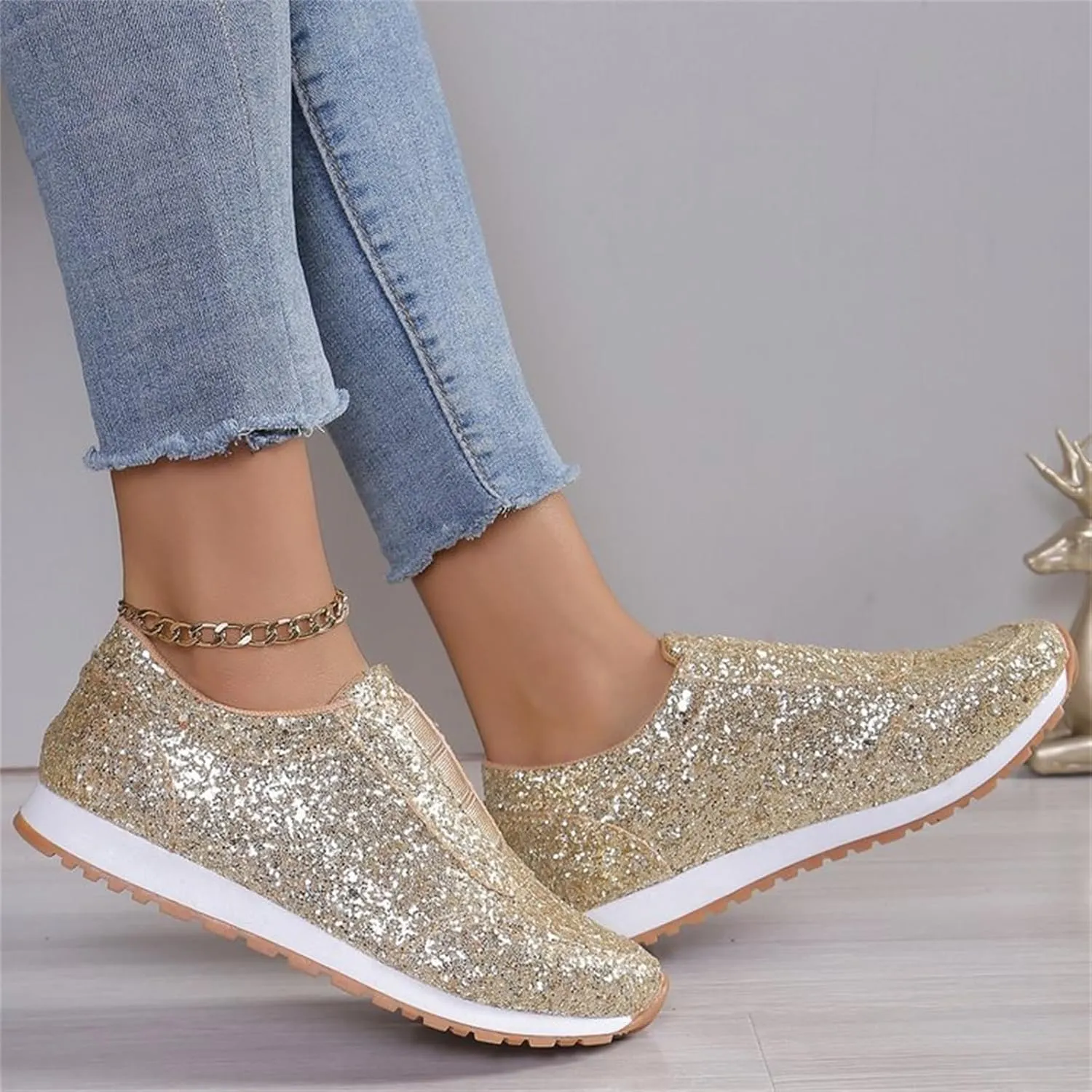 Women's Running Shoes Sneakers for Women Clearance Platform Loafers for Women Wide Men Dress Shoes Closed Back Lightweight Breathable Deals Cheap