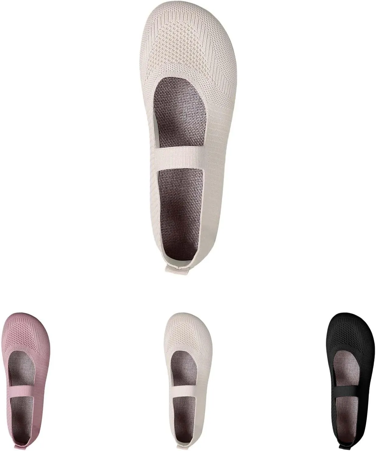 Womens Running Shoes Womens Slip On Sneakers Wide Width Womens Loafers Cozy Warm Lightweight Christmas Shoes for Women Comfort Cute Casual Slip On Lightweight