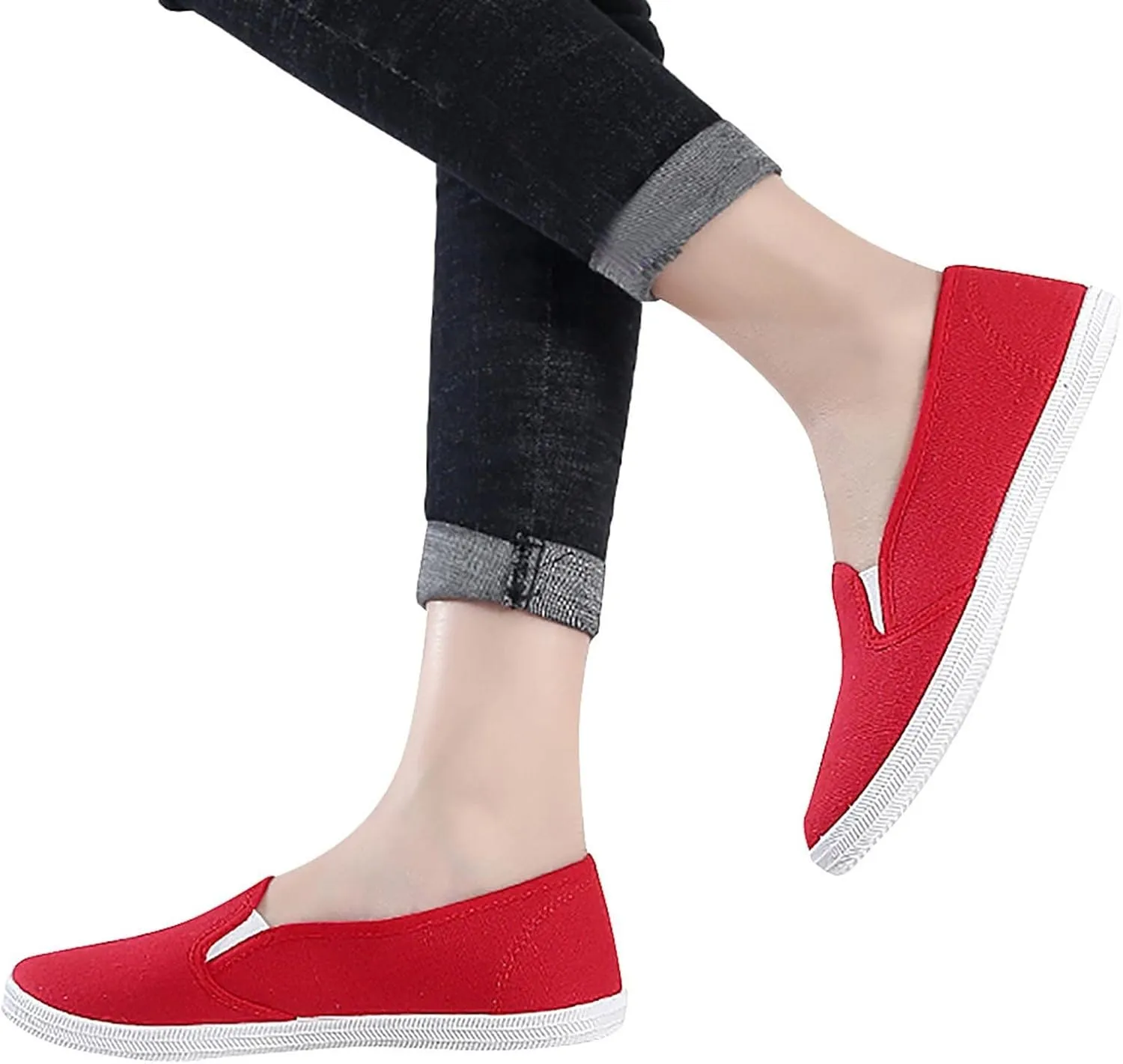 Women's Shoes Casual Dressy Womens Loafers with Arch Support Comfortable Dressy Slip onComfortable and Soft Lightweight Christmas Tennis Shoes Walking Shoes Women