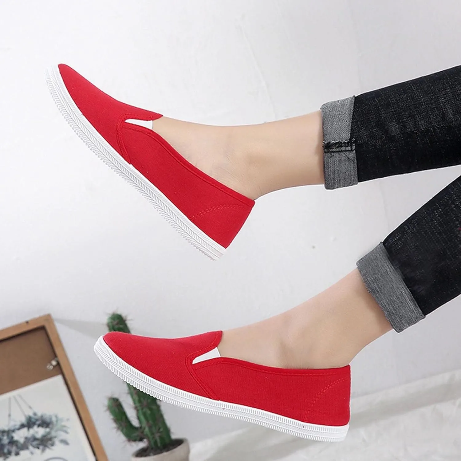 Women's Shoes Casual Dressy Womens Loafers with Arch Support Comfortable Dressy Slip onComfortable and Soft Lightweight Christmas Tennis Shoes Walking Shoes Women