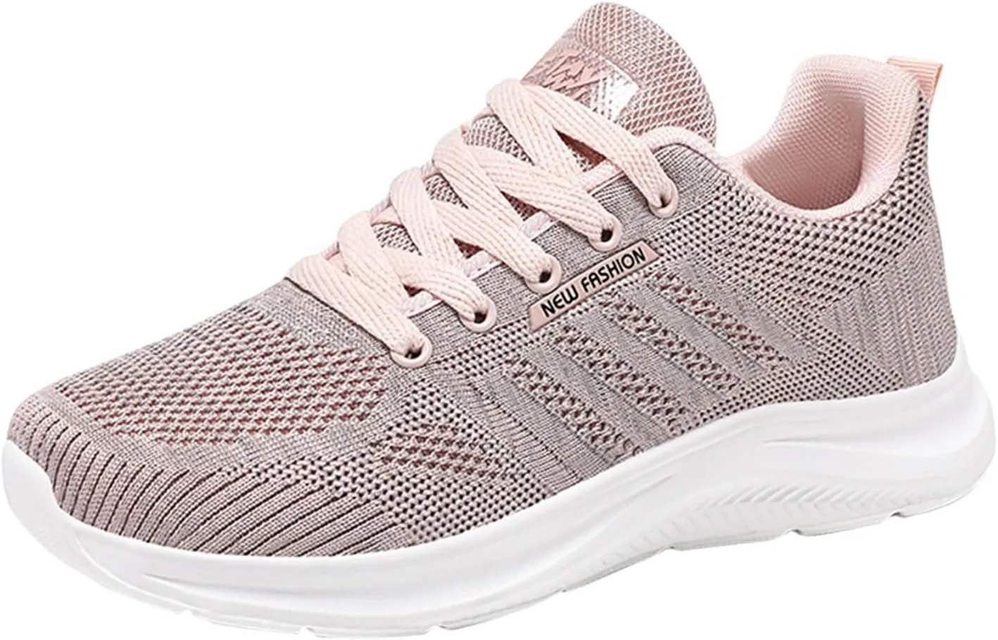 Women's Slip on Walking Shoes Tennis Lightweight Gym Sneakers Workout Breathable Trainer Comfortable Fashion