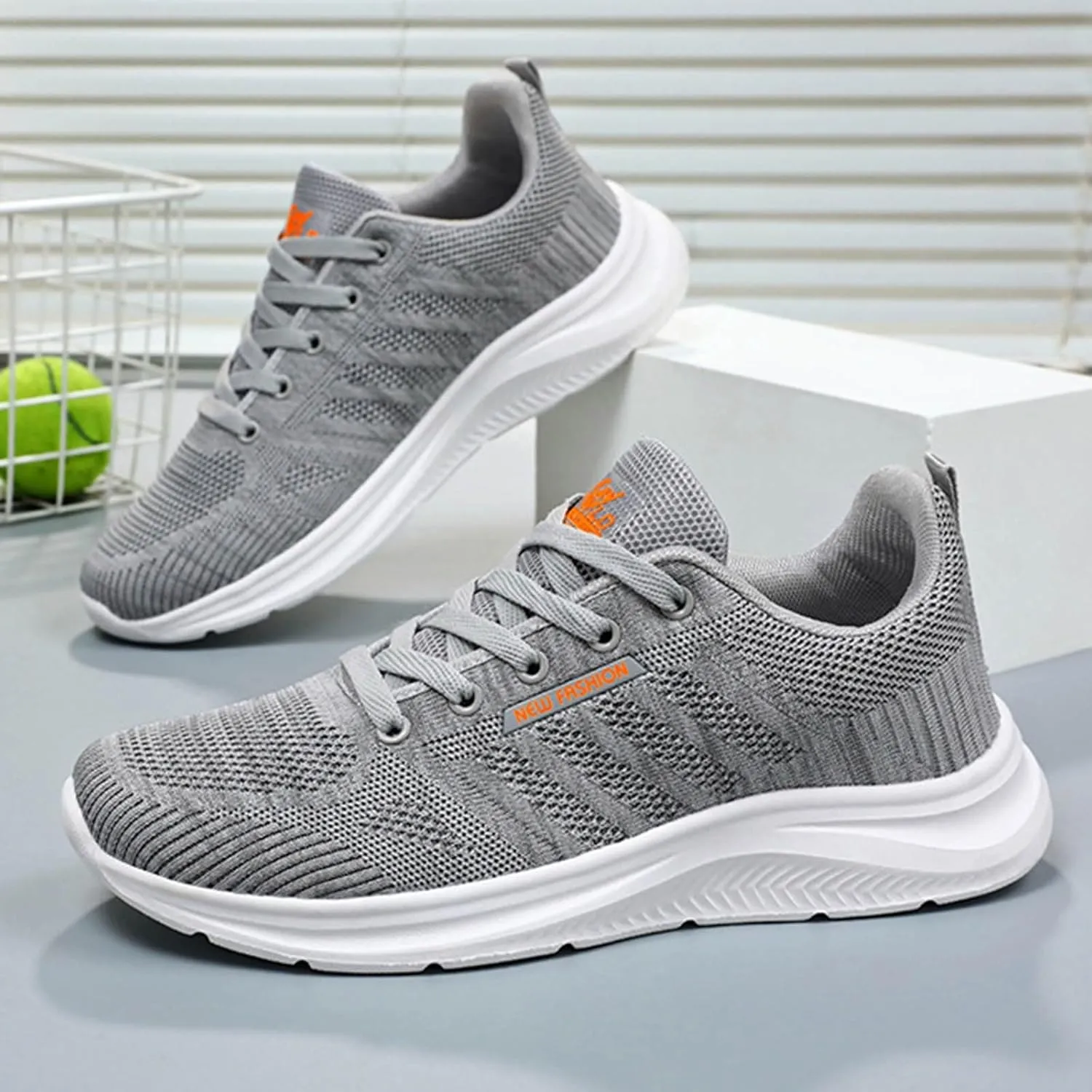 Women's Slip on Walking Shoes Tennis Lightweight Gym Sneakers Workout Breathable Trainer Comfortable Fashion